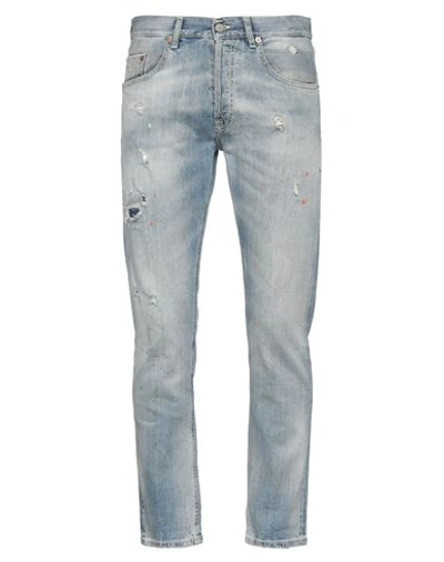 Dondup Man Jeans Blue Size 31 Cotton, Elastane, Polyester
