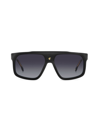 Carrera Men's 59mm Gradient Flat-top Sunglasses In Matte Black Grey
