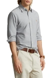 Polo Ralph Lauren Cotton Oxford Shirt In Slate