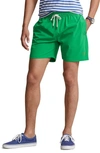 POLO RALPH LAUREN TRAVELER POLO RIDER SWIM TRUNKS