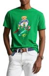 Polo Ralph Lauren Polo Bear Jersey T-shirt In Preppy Green