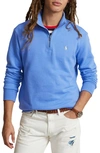 Polo Ralph Lauren Men's Rl Fleece Quarter-zip Sweatshirt In Summer Blue