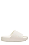 Nike Calm Slide Sandal In Sail/ Sail