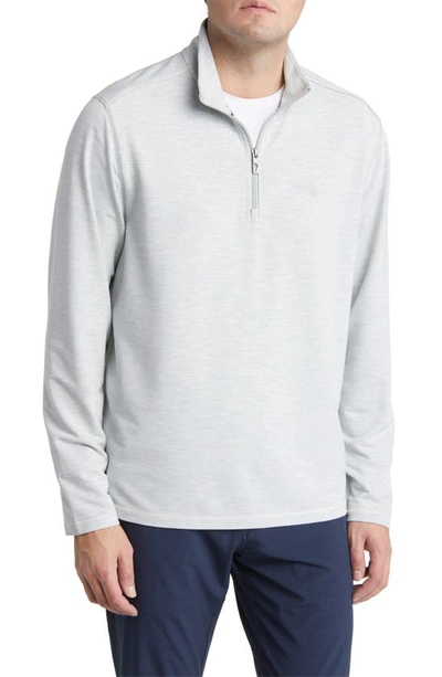 Tommy Bahama Costa Ver Quarter Zip Pullover In Tropical Fern
