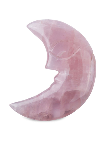 Jia Jia Rose Quartz Smiling Moon In Pink