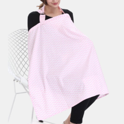 Vigor Baby Nursing Cover For Breastfeeding With Sewn-in Cloth In White