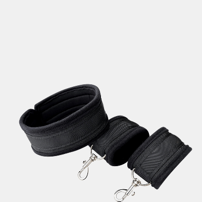 Vigor Wrist Cuffs Collar Handcuffs Bdsm Accessories