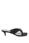 VERSACE GIANNI RIBBON THONG MULES