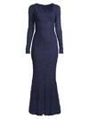 Bardot Adoni Midi Dress In Navy