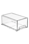 Sorbus Large Set Of 2 Fridge Organizer Drawers In Clear