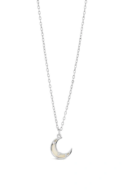 Sterling Forever Nuria Pendant In Grey