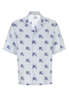Burberry Ekd Tb-monogram Pyjama Shirt In Blue