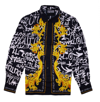 Versace Jeans Couture Logo-print Long-sleeve Shirt In Black