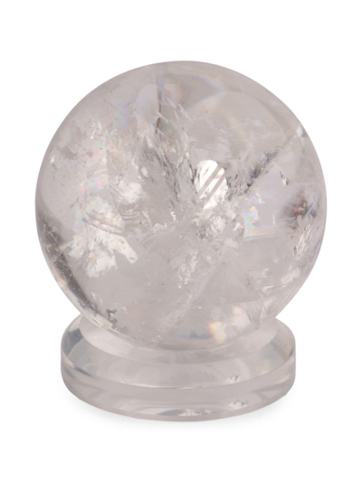 Jia Jia Crystal Quartz Sphere In Clear