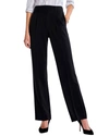 Nic + Zoe Avenue Pleated Wide Leg Pants In Black