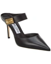 JIMMY CHOO NELL 85 LEATHER PUMP