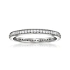 Ross-simons Lab-grown Diamond Eternity Band In Sterling Silver