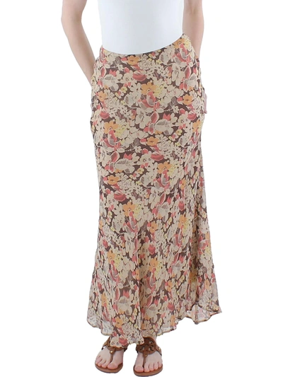 Polo Ralph Lauren Long Skirts In Beige