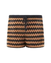 Staud Samara Crochet Short In Multi