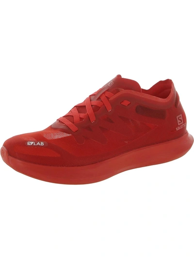 Salomon S/lab Phantasm Womens Sport Gym Running Shoes In Red