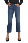 Nydj High Rise Slim Bootcut Ankle Jeans In Crescent Shore In Precious