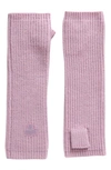 Isabel Marant Patti Merino Wool Fingerless Gloves In Light Pink 40lk