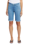 NYDJ BRIELLA ROLL CUFF DENIM BERMUDA SHORTS