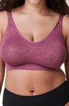 BRAVADO DESIGNS BRAVADO DESIGNS BODY SILK SEAMLESS RECYCLED NYLON BLEND WIRELESS MATERNITY/NURSING BRA