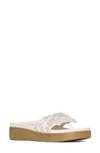 Donald Pliner Fifi Platform Sandal In Natural/ Ivory