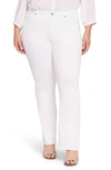 Nydj Barbara Optic White Bootcut Jean In Optic White