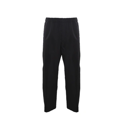 Alexander Mcqueen Cotton Trousers In Black