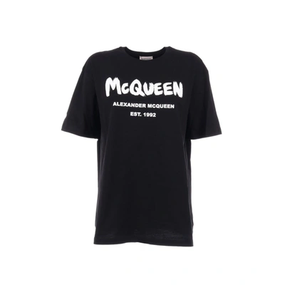 ALEXANDER MCQUEEN OVERSIZE COTTON T-SHIRT