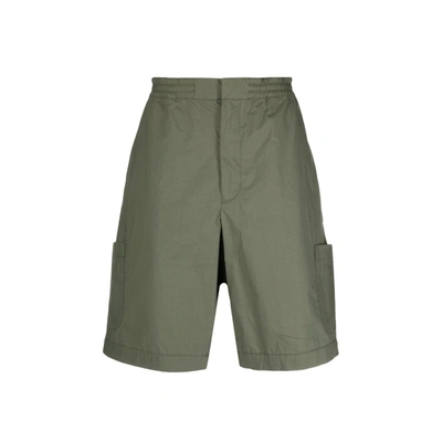 Ambush Cotton Bermuda In Green