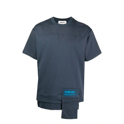 Ambush Cotton T-shirt In Blue