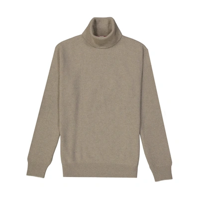 Brunello Cucinelli Cashmere Pullover In Beige