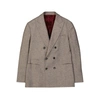 BRUNELLO CUCINELLI DOUBLE-BREASTED WOOL JACKET