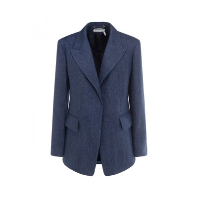 Chloé E Tailored Jacket In Blue