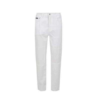 Dolce & Gabbana Denim Jeans In White