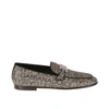 DOLCE & GABBANA JAQUARD LOAFERS