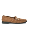 Dolce & Gabbana Suede Loafers In Brown