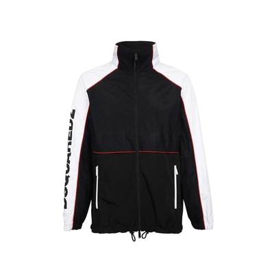 Dsquared2 Bomber Combo Jacket In Black