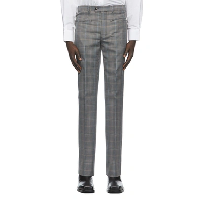 Givenchy Pied De Poule Trousers In Grey