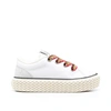 Lanvin Curbies Platform Low-top Sneakers In White