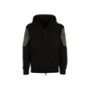 NEIL BARRETT COTTON LOGO HOODED SWEATSHIRT