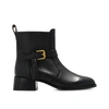 SEE BY CHLOÉ LORY LEATHER ANKLE BOOTS