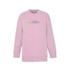 Stella Mccartney Purple High Frequency Gel Logo Sweatshirt In Pink