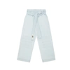 Stella Mccartney Cotton Cargo Cargo Pants In Blue
