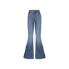 Chloé High-rise Heart-pocket Wide-leg Denim Jeans In Blue