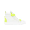 GIUSEPPE ZANOTTI LEATHER SNEAKERS