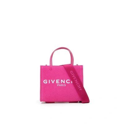 Givenchy G-tote Mini Bag In Pink